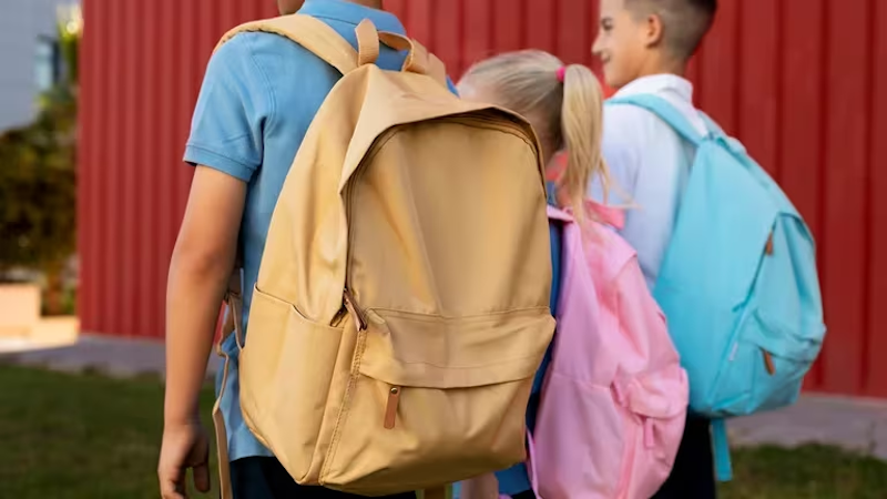 Escuela: cómo debe ser la mochila para no dañar la espalda de los niños