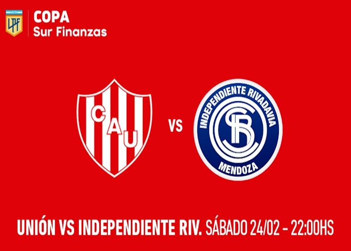 Unión vs. Independiente Rivadavia, por la Copa LPF 2024: hora y TV