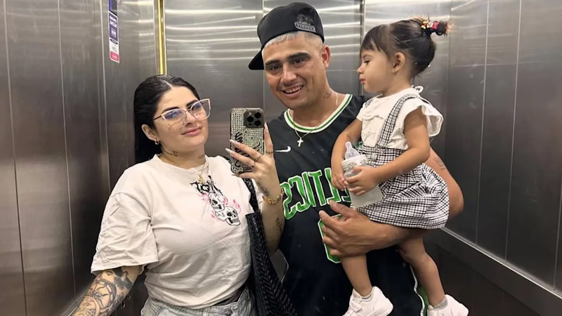 Críticas a Kami Franco, le dio un alimento prohibido a su hija de casi 2 años