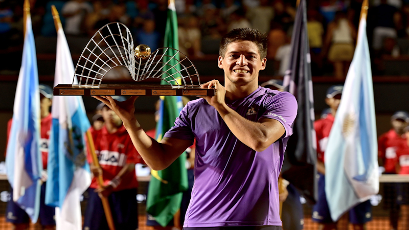 Sebastián Báez se quedó con el ATP 500 de Río de Janeiro 