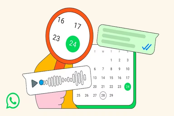 WhatsApp permite hacer búsquedas por fecha en los chats