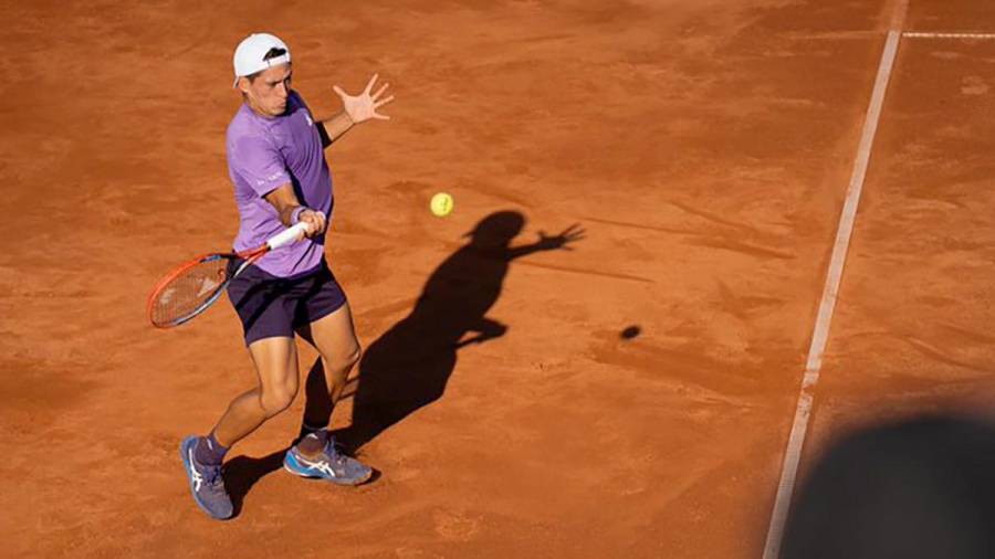 Sebastián Báez se metió en las semifinales en Santiago