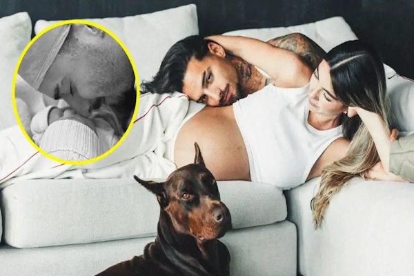 Nació París, la hija de Maluma y Susana Gómez
