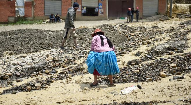 Bolivia declaró el estado de emergencia en La Paz por fuertes lluvias