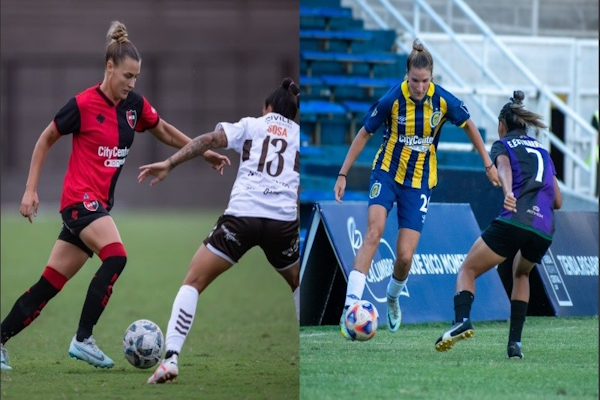 Fútbol femenino: Newell ´s y Central debutaron en primera