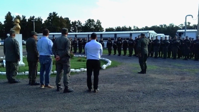 Llegaron a Rosario los 450 federales que anunció Bullrich y este jueves inician tareas en territorio
