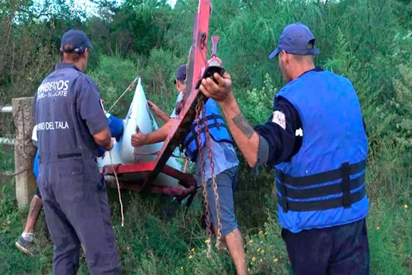 Entre Ríos: hallaron el cuerpo del joven que se arrojó a un arroyo crecido