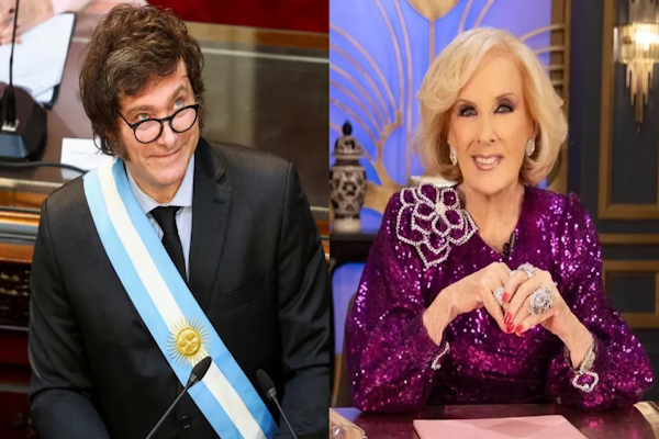 Milei apoyó una propuesta para que Mirtha Legrand compre el cine Gaumont