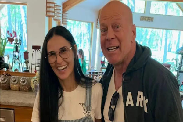Demi Moore saludó a Bruce Willis por su cumpleaños 