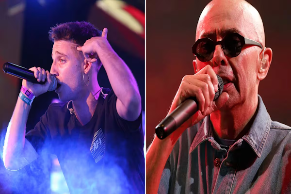 Wos estrenó una nueva canción con el Indio Solari 