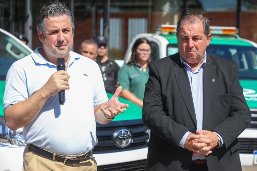 Provincia y Municipio sumaron nuevas unidades de patrullaje para la ciudad