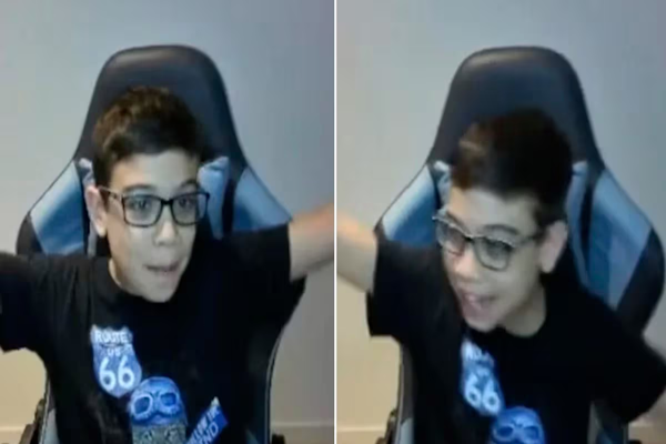 Las reacciones de Faustino Oro en la partida de ajedrez que es viral