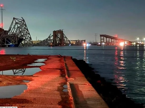 Baltimore: descartan terrorismo por el derrumbe del puente Francis Scott Key