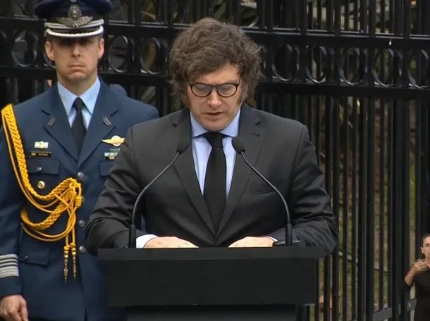 A 42 años de la guerra de Malvinas, Javier Milei habló de una 