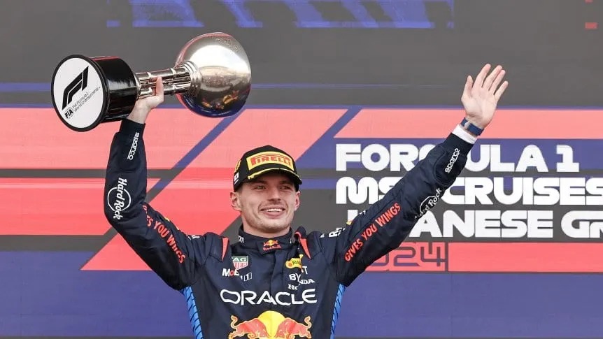 Verstappen se quedó con el Gran Premio de Japón de la Fórmula 1