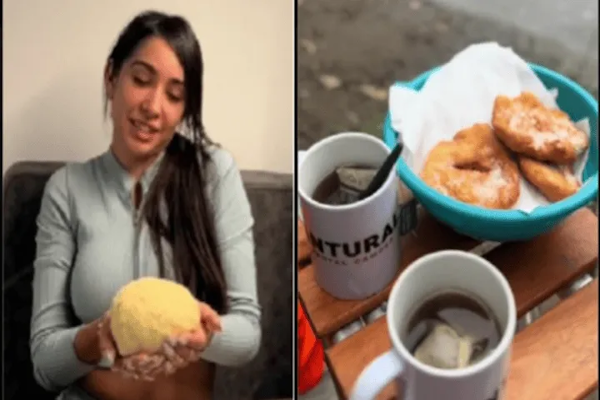 La receta infalible de tortas fritas de María Becerra