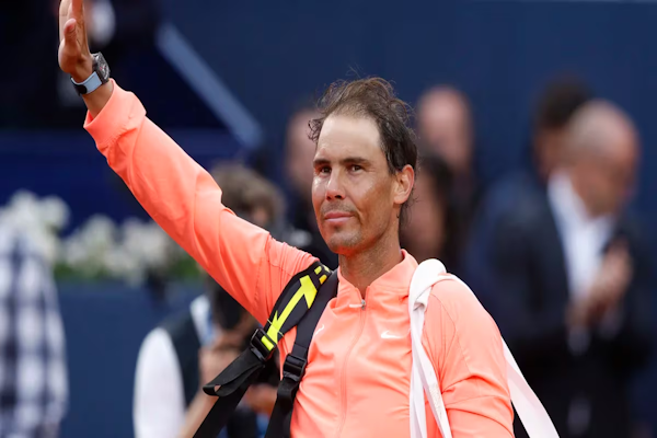 Rafael Nadal perdió en polvo de ladrillo