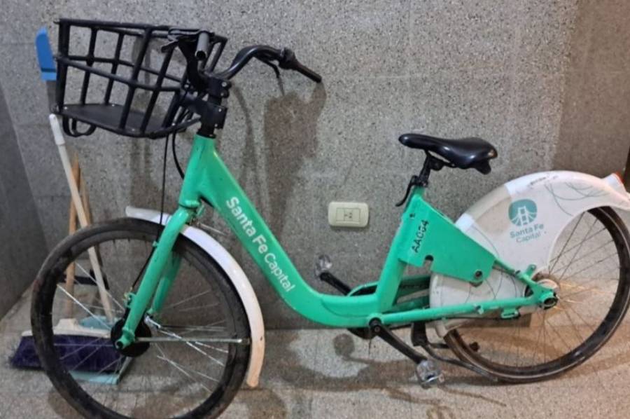Lo atraparon con una bici robada de la Municipalidad