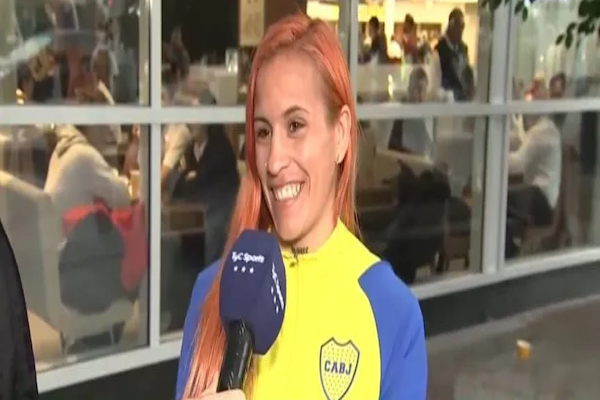 Celeste Alaniz regresó a Argentina tras su histórico triunfo