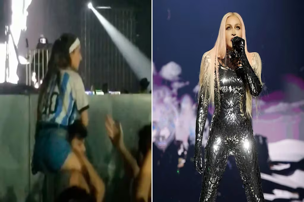Una argentina fue agredida en el show de Madonna