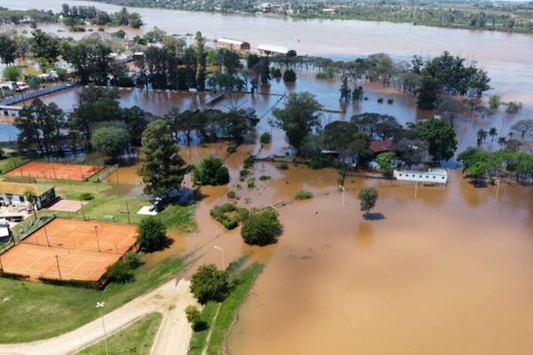 Crecida del río Uruguay: más de 500 evacuados en la provincia de Entre Ríos