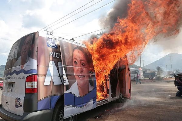 Violencia en México a dos semanas de las elecciones