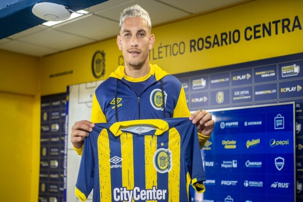 Enzo Copetti fue presentado en Central