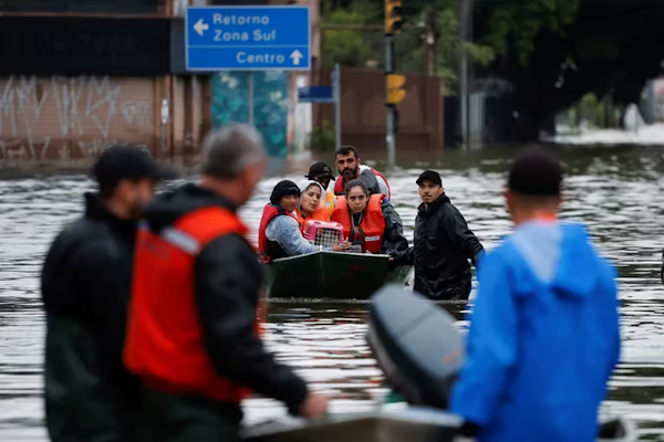 Inundaciones en el sur de Brasil: más de 80.000 personas fueron rescatadas