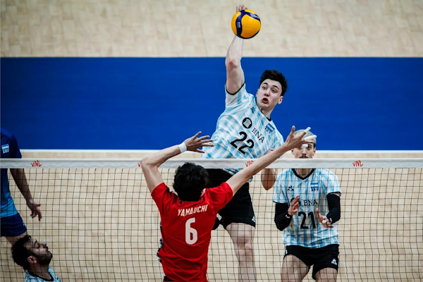 LNV: Argentina cayó en el debut ante Japón por un lugar en París 2024