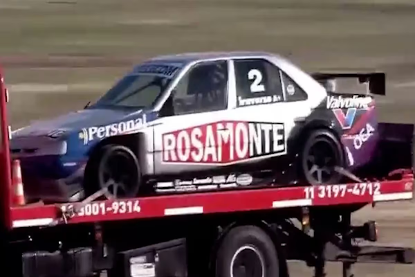 El malogrado homenaje al Flaco Traverso en el TC 2000