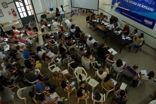 Paritarias: Amsafe La Capital vota entre cuatro mociones de rechazo y dos de aceptación