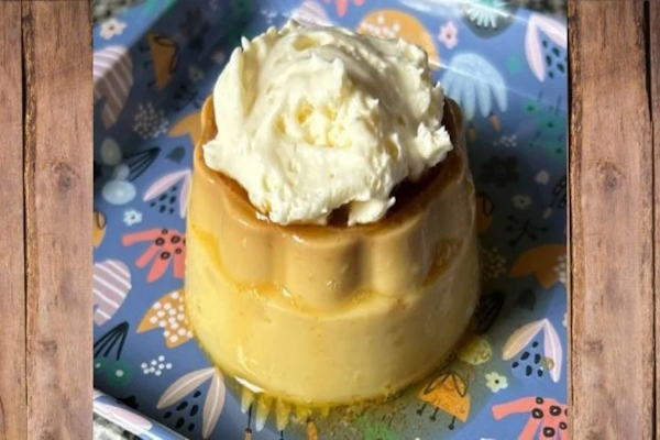 Flan en 1 minuto