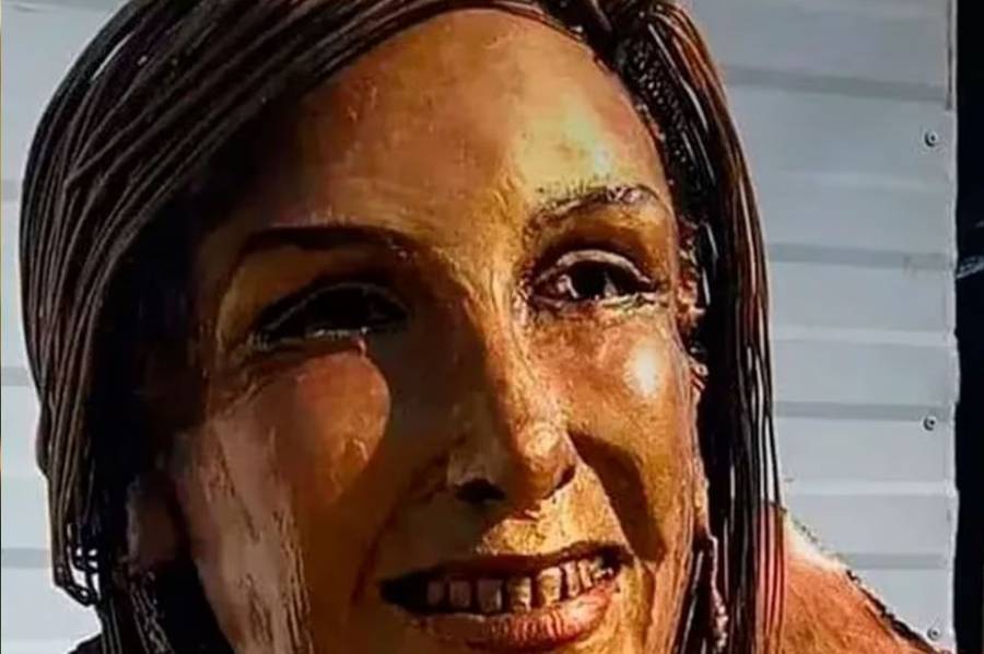 Reinstalaron la estatua de Mirtha Legrand y la diva no quiere saber nada