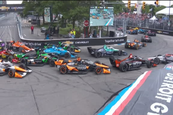Canapino logró su mejor resultado del año en la IndyCar