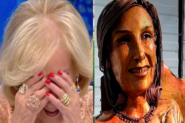 Mirtha Legrand enojada con la reinstalaron de la estatua