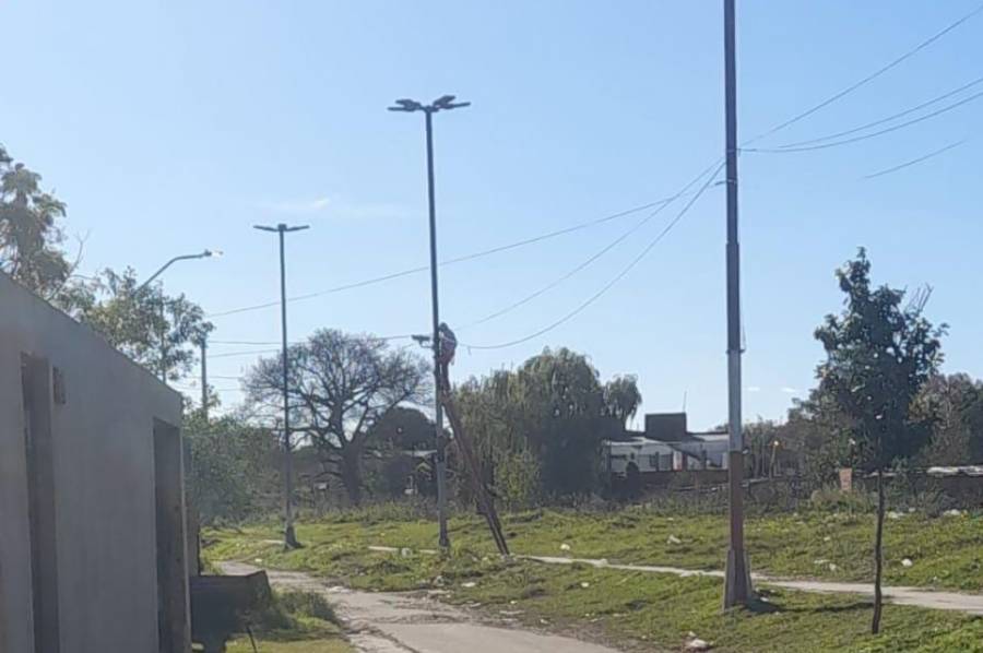 Colocaron una cámara de monitoreo y a las horas se la robaron