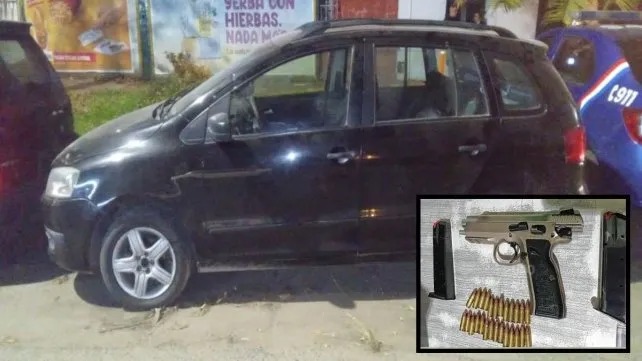 Disparos, persecución policial y un hombre apresado junto a un menor en barrio Pompeya Oeste