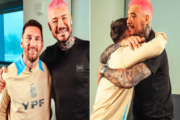 Marcelo Tinelli grabó un especial con Lionel Messi en Miami