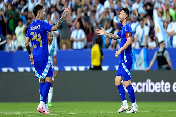 Argentina goleó a Guatemala pensando en la Copa América