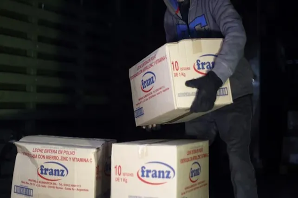 Capital Humano: las cajas de leche de se vendían rosarinos 