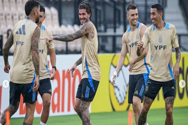 Las perlitas de la práctica de la Selección en Atlanta