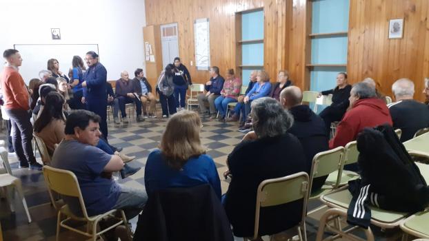 Vecinos de los barrios Mayoraz y Belgrano se reunieron con funcionarios provinciales