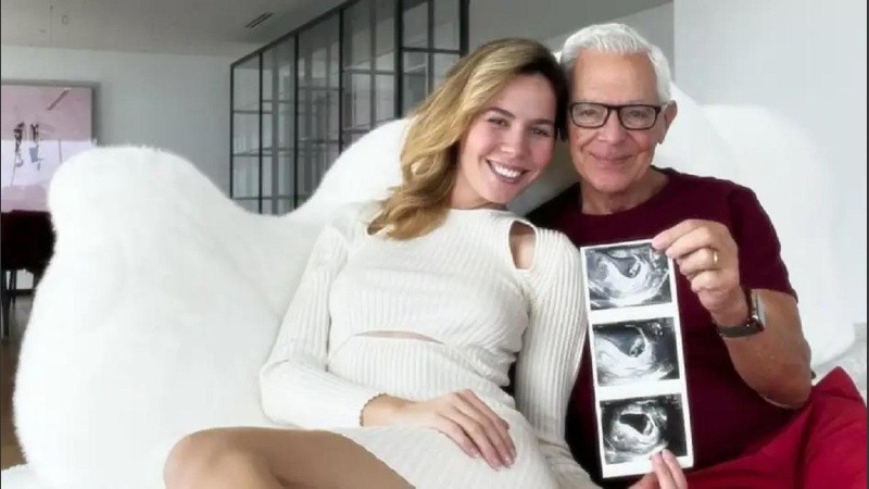 Eduardo Costantini y Elina anunciaron que esperan su primer hijo juntos