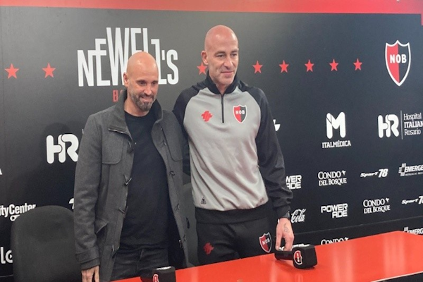 Sebastián Méndez se presentó ante la prensa en Newell ´s 