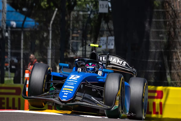 Colapinto volvió a brillar en la qualy de la Fórmula 2 