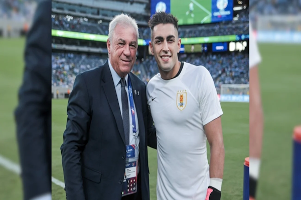 Pumpido y Mele se encontraron en Estados Unidos