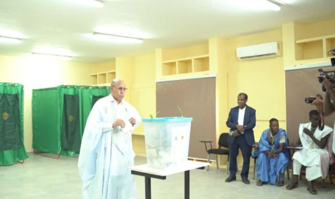 El presidente de Mauritania ganó la reelección