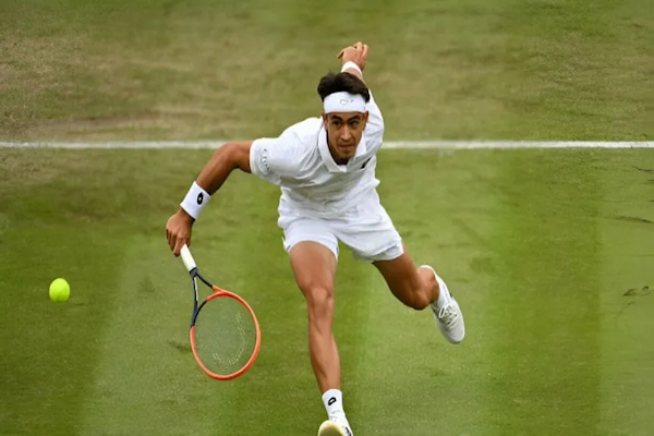 Wimbledon: Comesaña y su alegría tras le batacazo ante Rublev