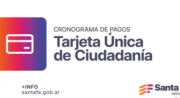 La provincia acredita los fondos de la Tarjeta Única de Ciudadanía