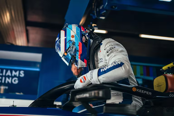 Mano a mano con Colapinto tras la prueba a bordo del Williams